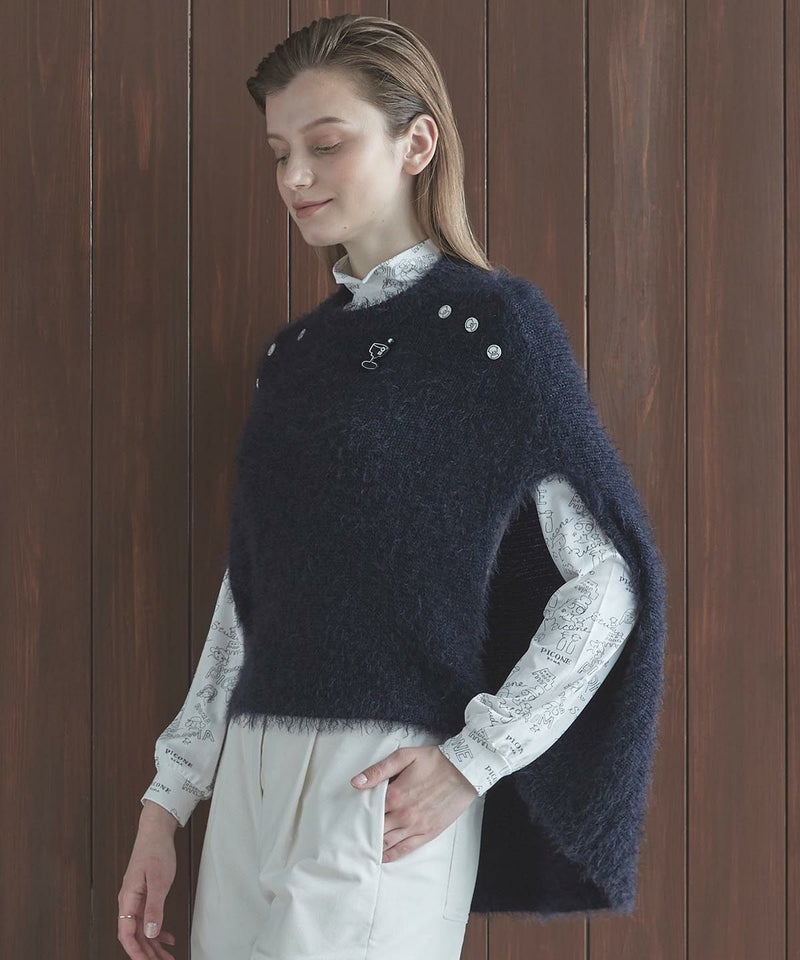 モデル着用画像（ネイビー）