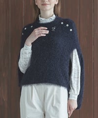 モデル着用画像（ネイビー）