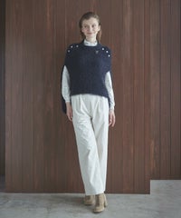 モデル着用画像（ネイビー）