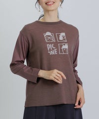 モデル着用画像（ブラウン）