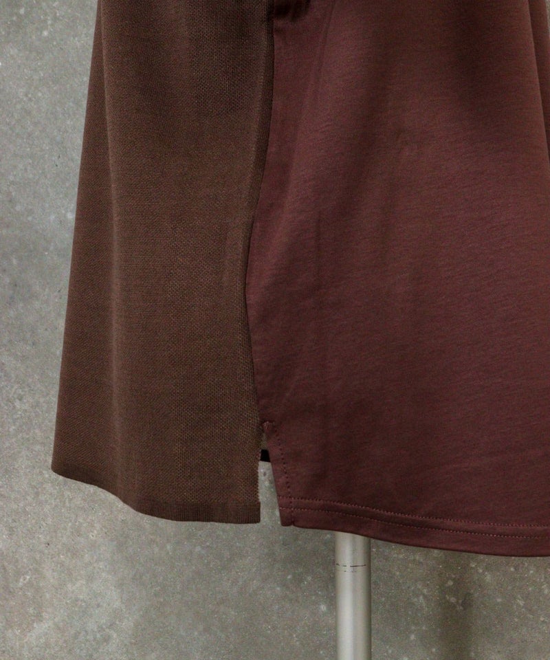 サイドスリット（ブラウン）