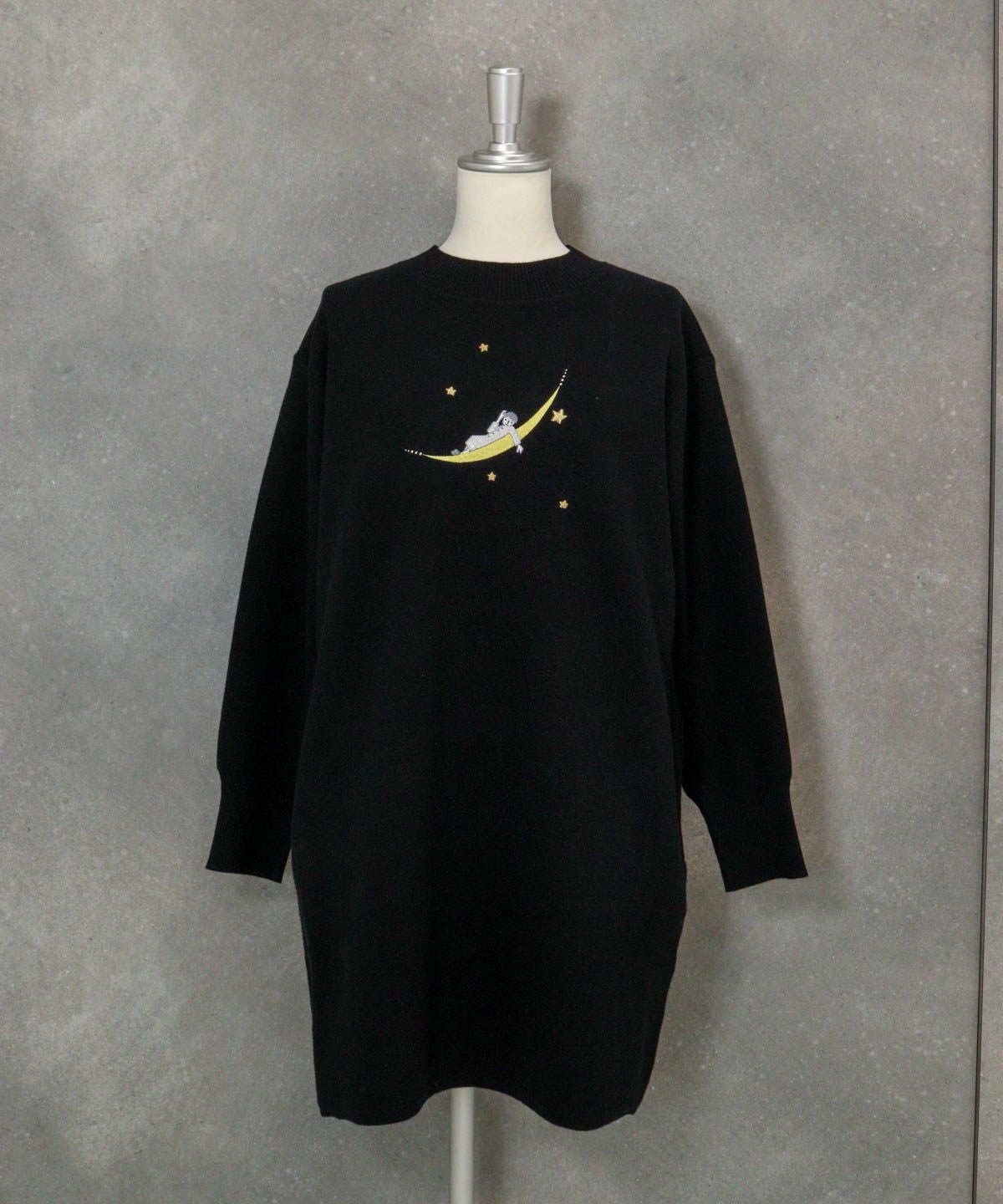 コットン混刺繍ニットチュニック|スタジオピッコーネ - ゴルフウェアや