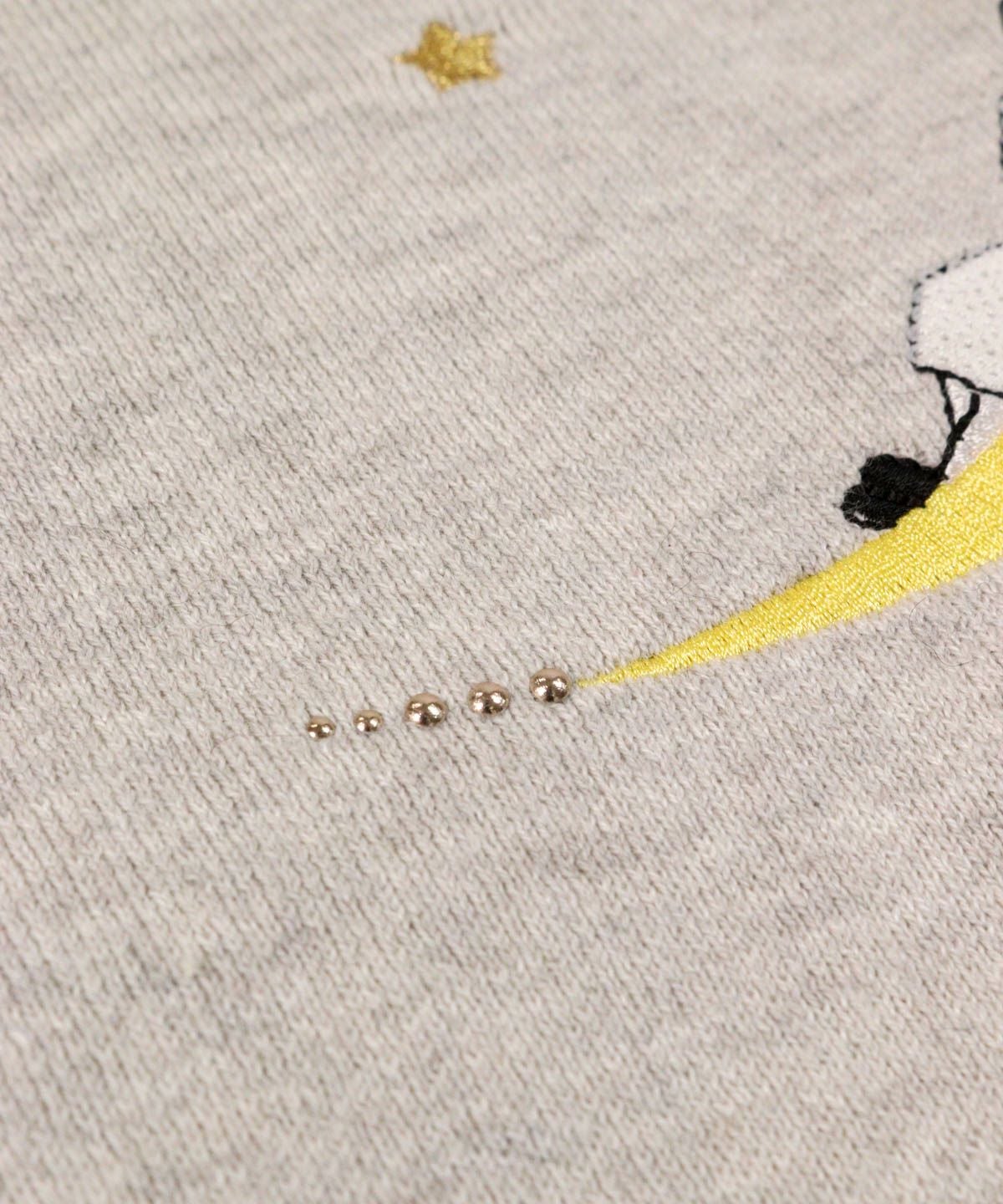 コットン混刺繍ニットチュニック|スタジオピッコーネ - ゴルフウェアや
