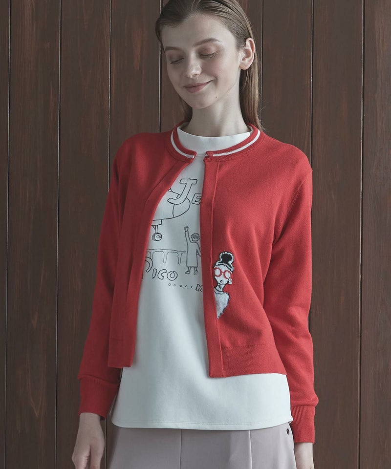 モデル着用画像（レッド）