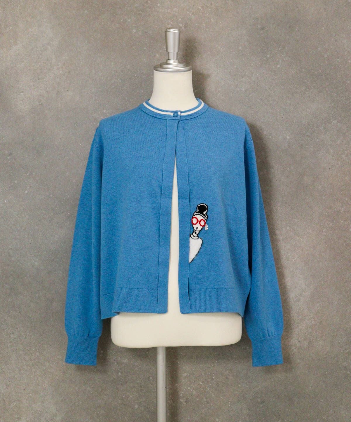 コットンウールニットカーディガン|スタジオピッコーネ - ゴルフウェア