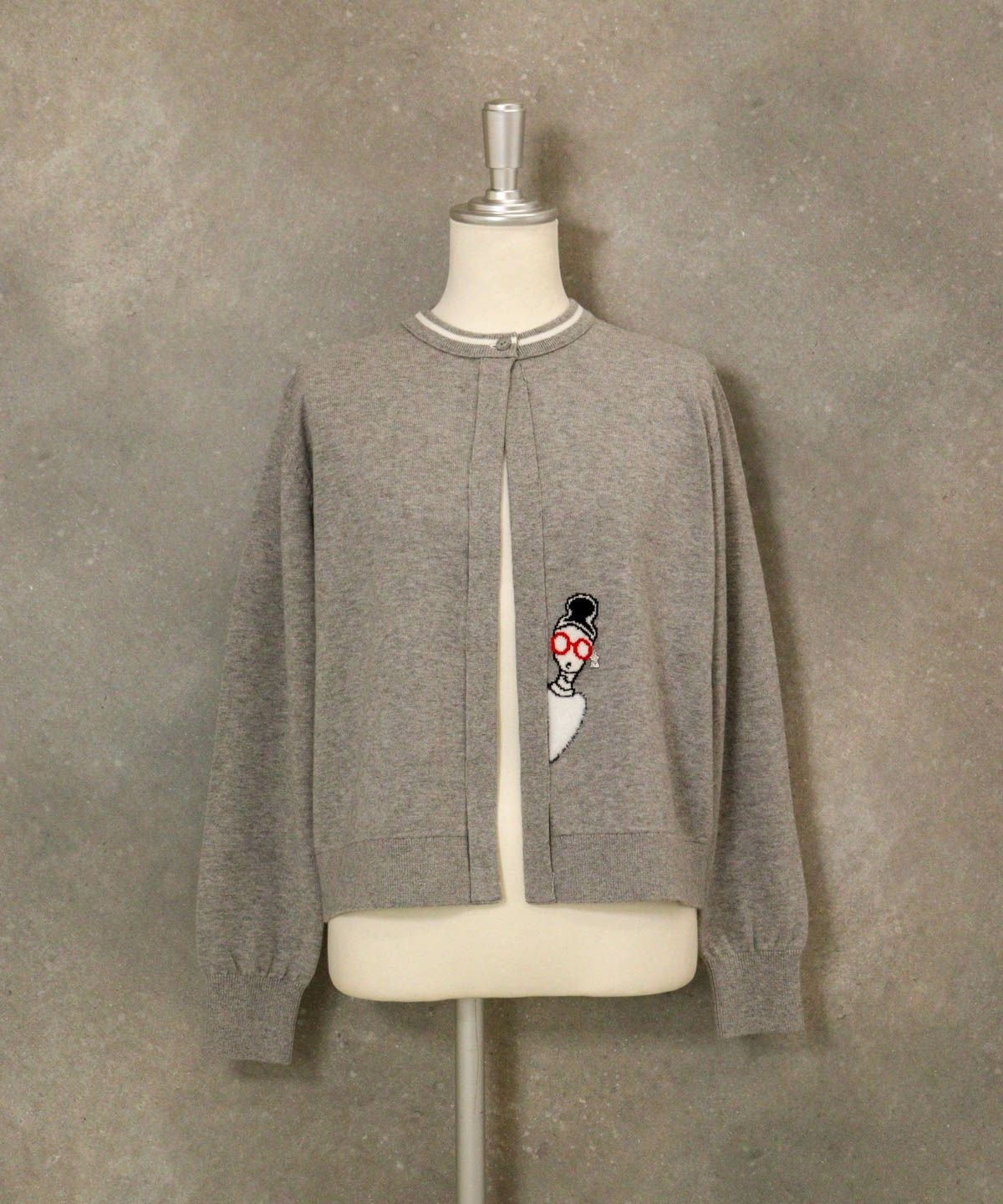 コットンウールニットカーディガン|スタジオピッコーネ - ゴルフウェア