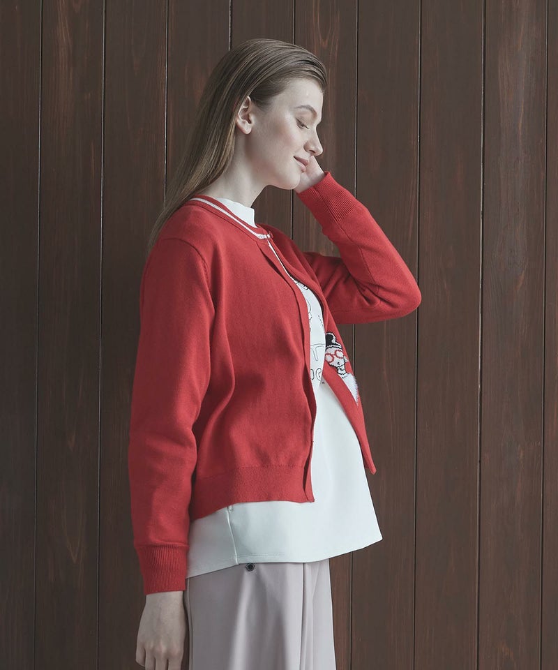 モデル着用画像（レッド）