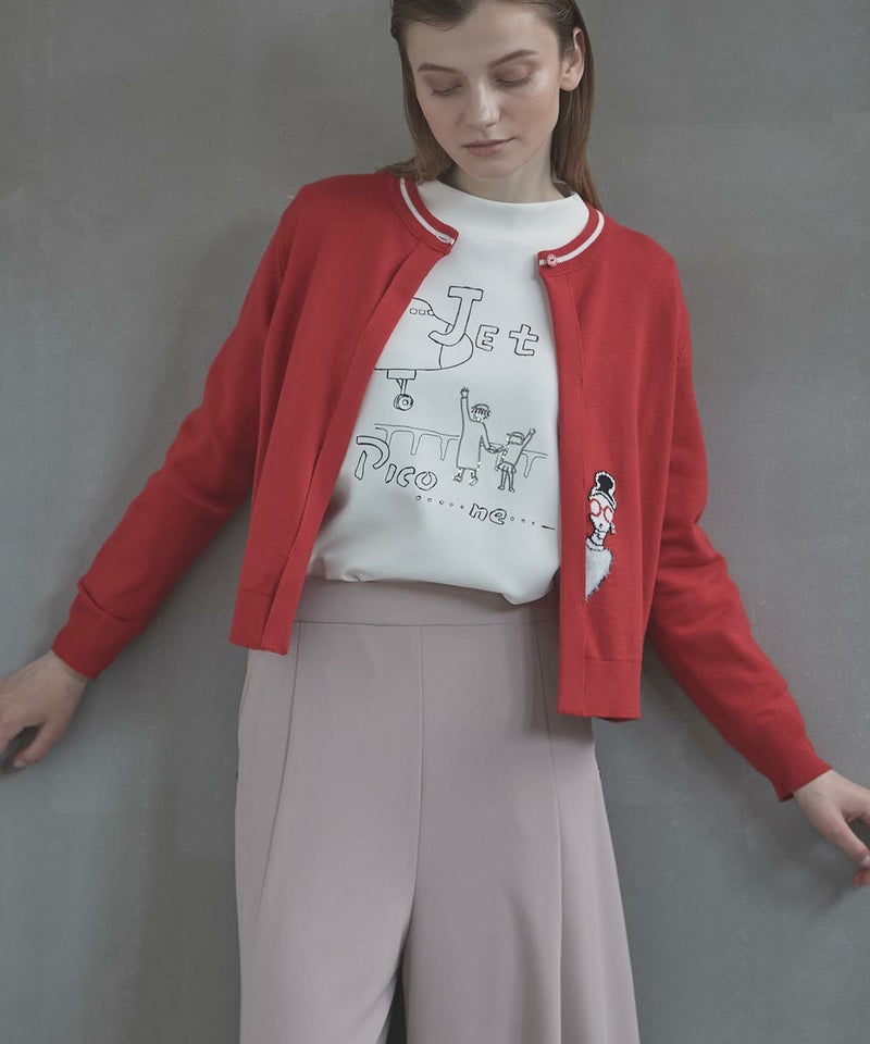 モデル着用画像（レッド）