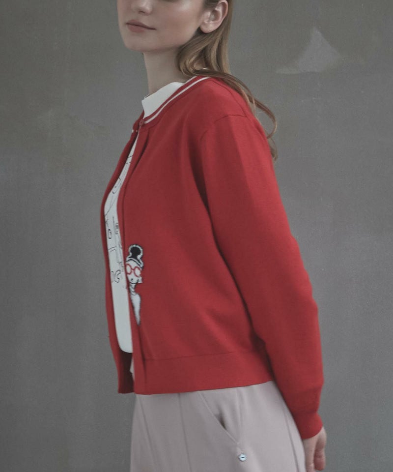 モデル着用画像（レッド）