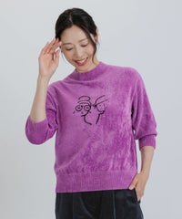 モデル着用画像（パープル）