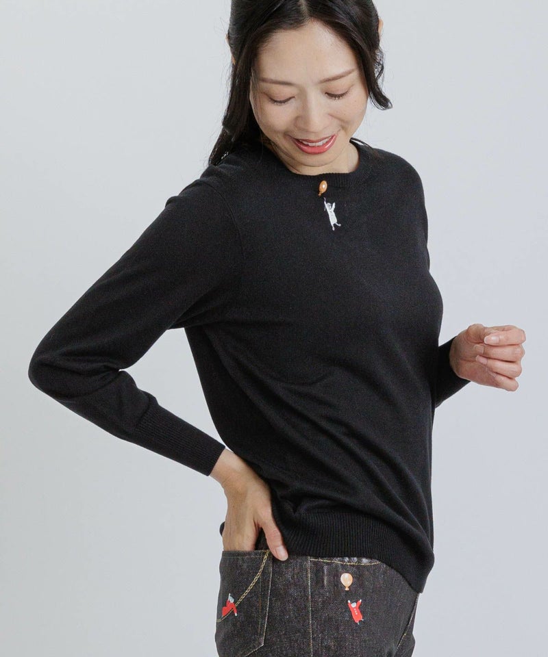 モデル着用画像（ブラック）