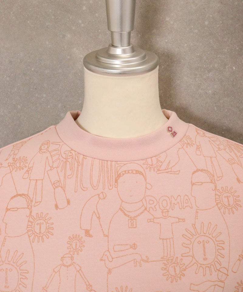 首元アップ（ピンク）