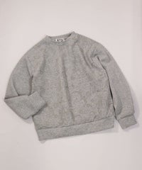 総柄プリントダンボールプルオーバー（ライトグレー）