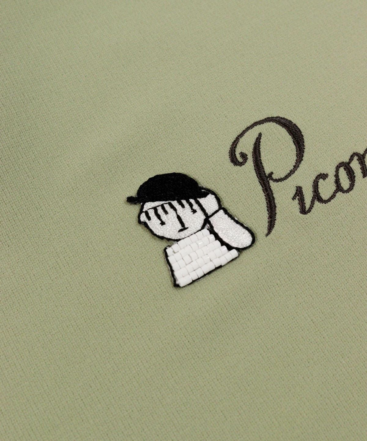 デザイン部分（グリーン）