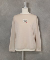 フロントワッペンプルオーバー(ベージュ)前