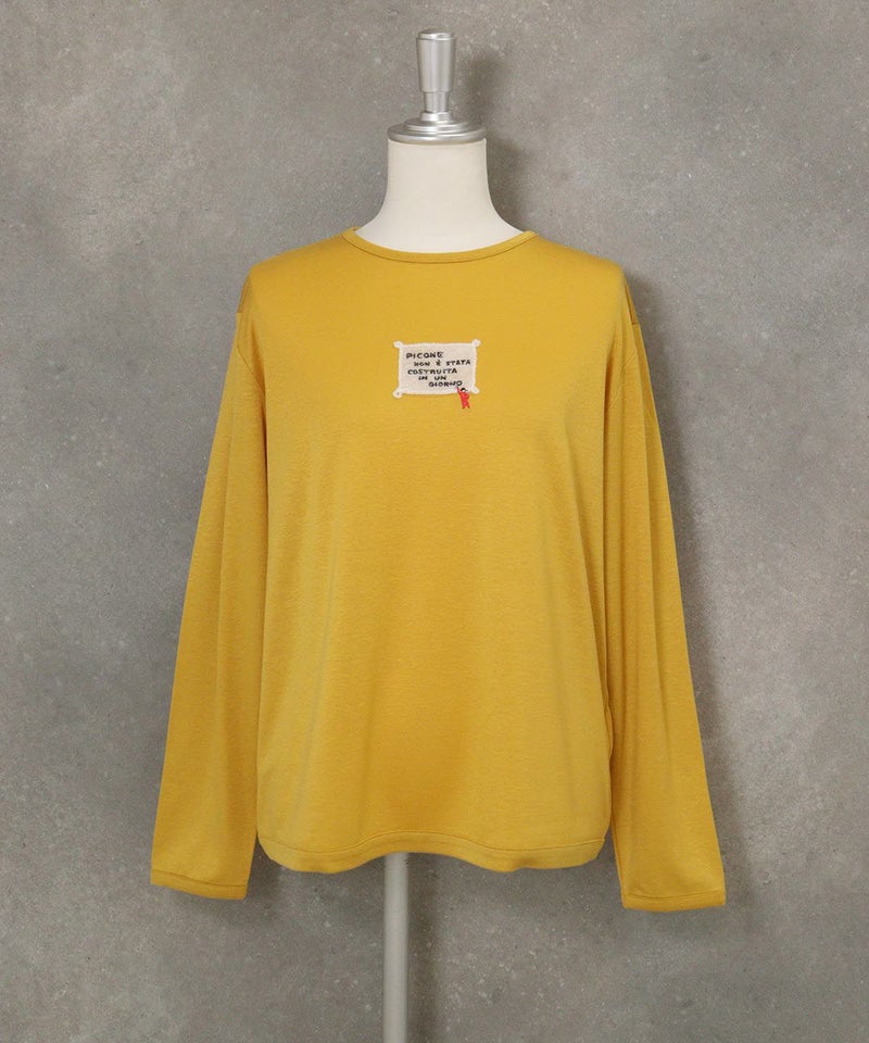 フロントワッペンプルオーバー(イエロー)前