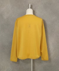 フロントワッペンプルオーバー(イエロー)後ろ