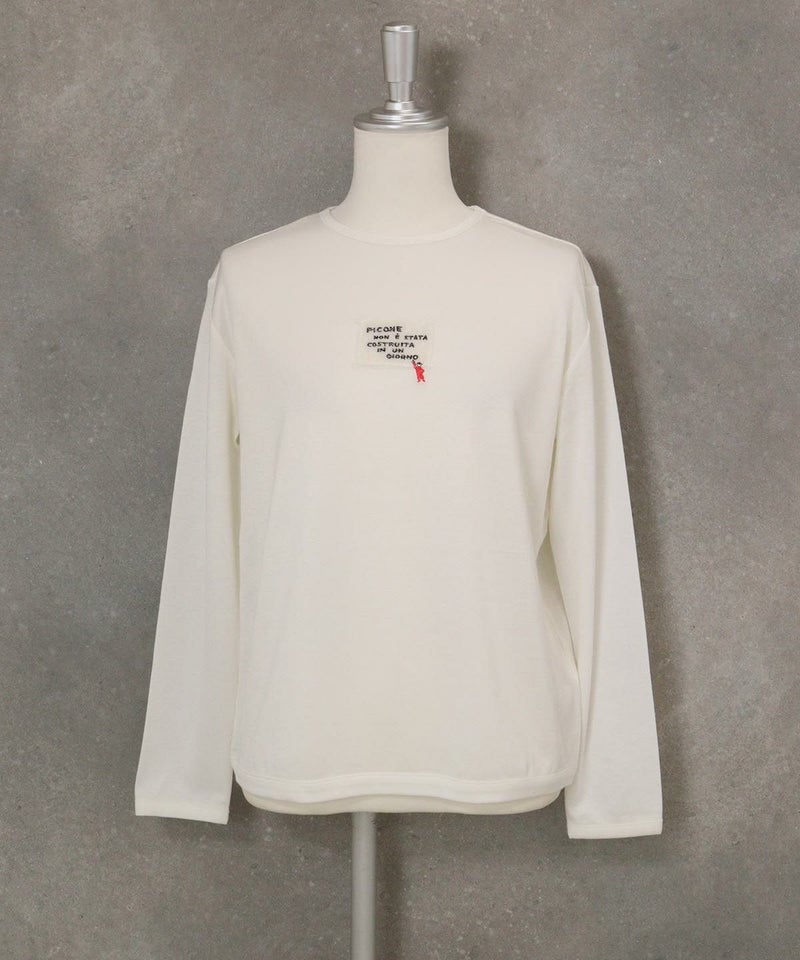 フロントワッペンプルオーバー(ホワイト)前