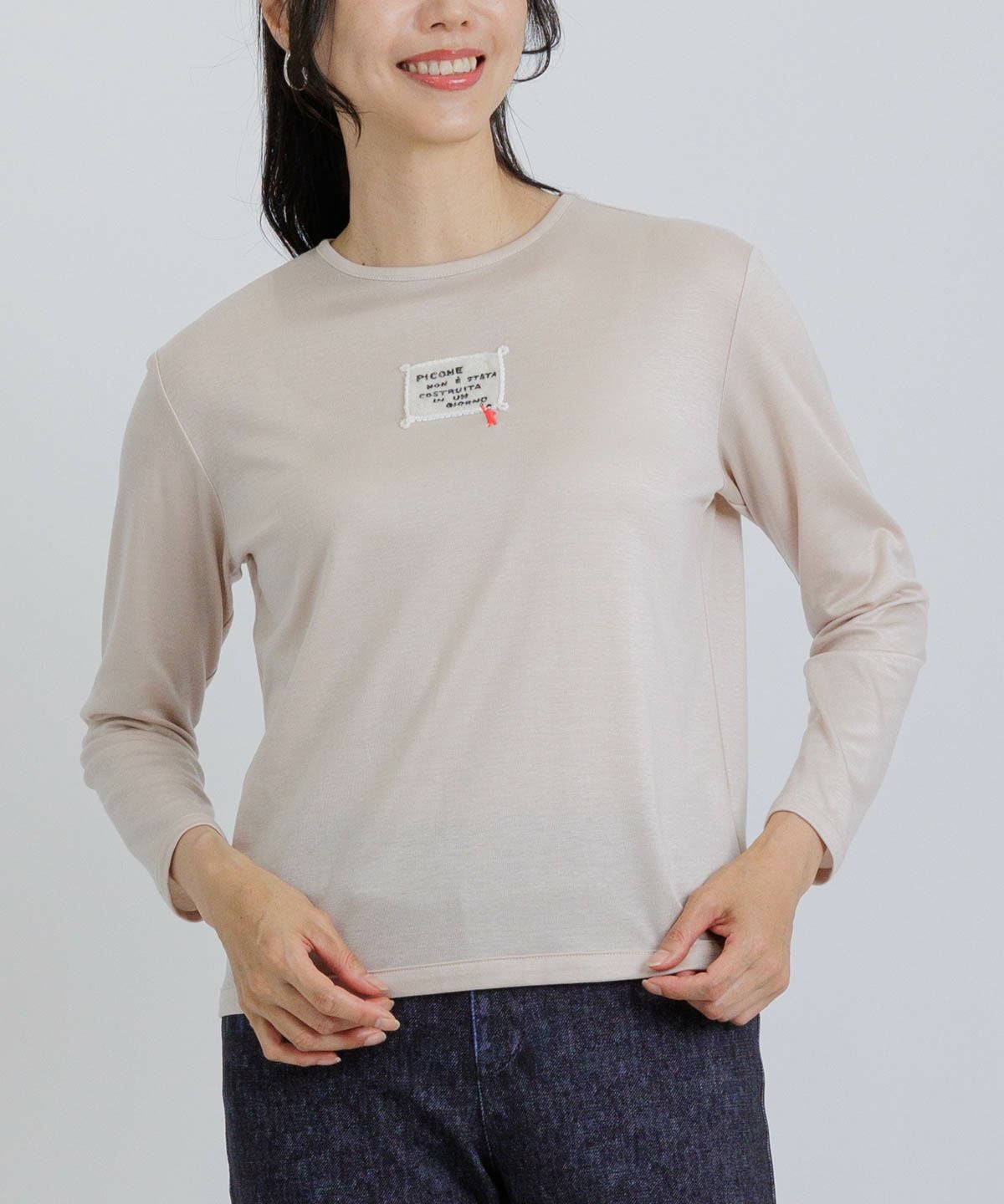 モデル着用画像(ベージュ)