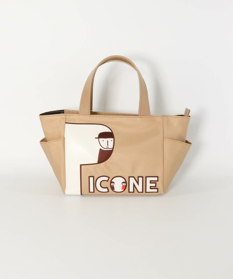 ロゴワッペンナイロンカートバッグ（キャメル）