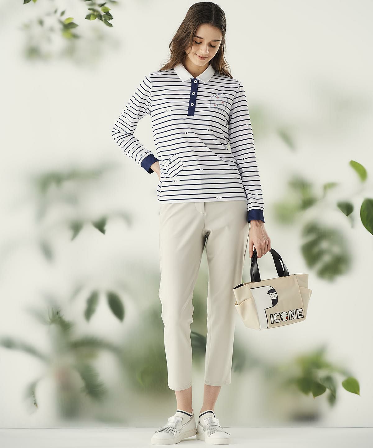 モデル着用画像（ベージュ）