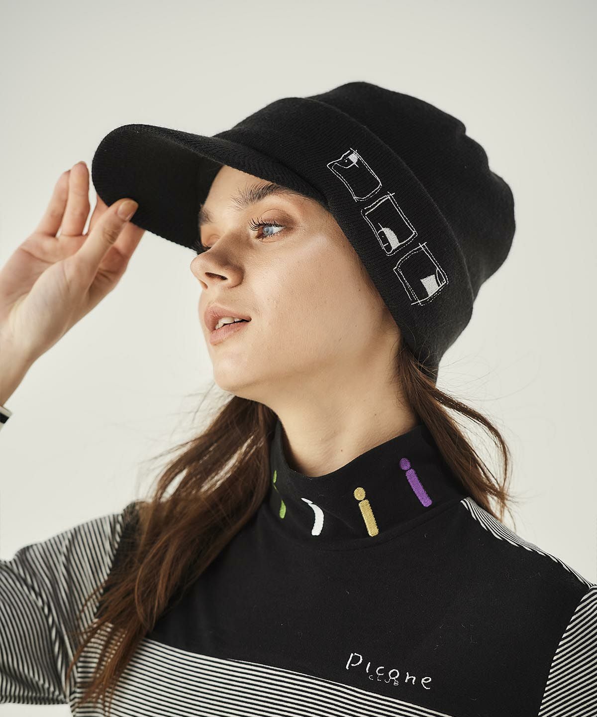 モデル着用画像（ブラック）