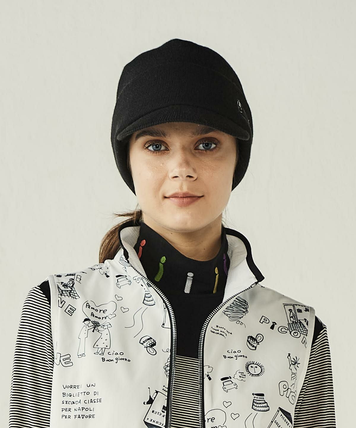 モデル着用画像（ブラック）