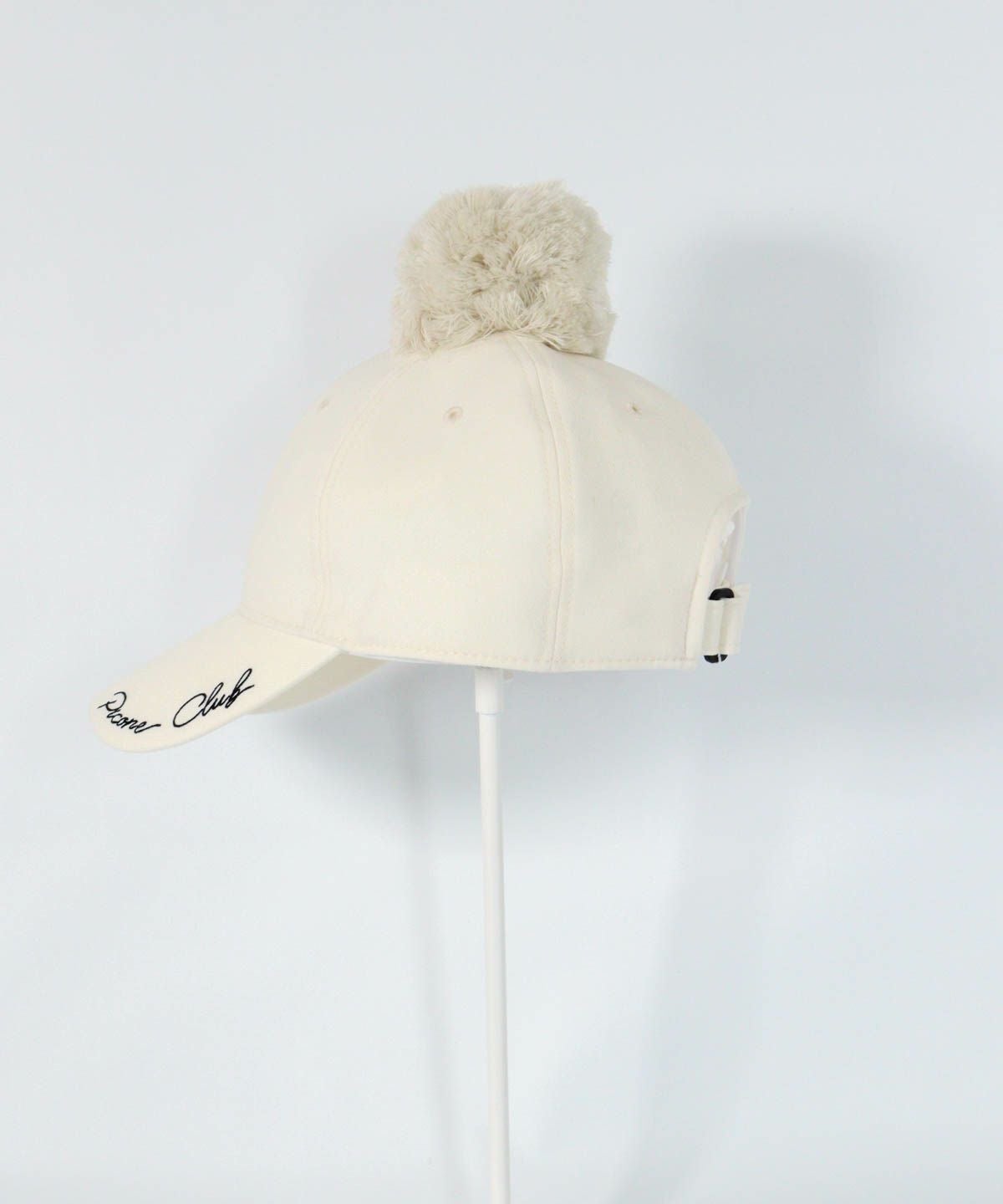 キャップ左横（ホワイト）