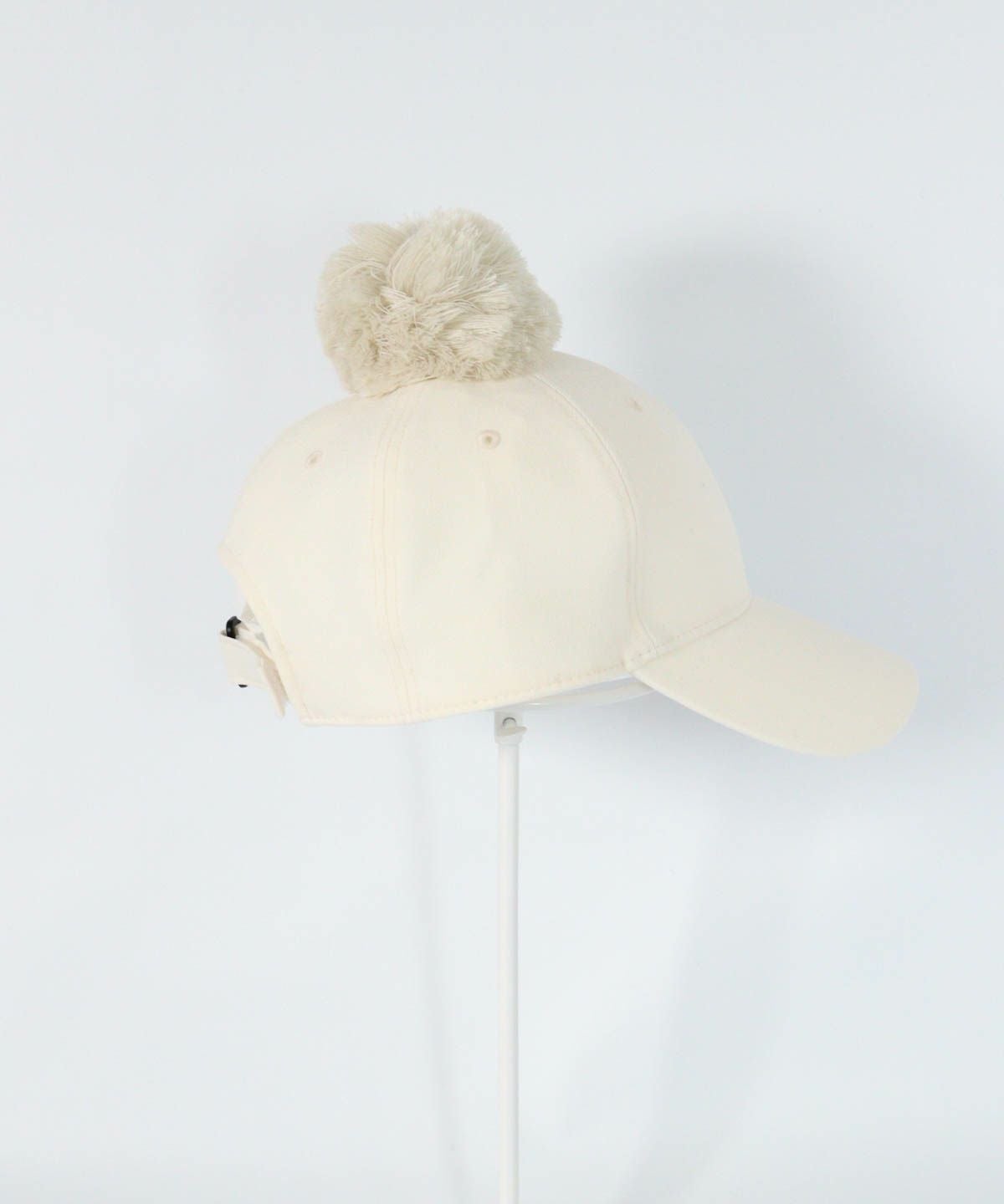 キャップ右横（ホワイト）