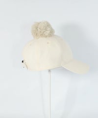 キャップ右横（ホワイト）