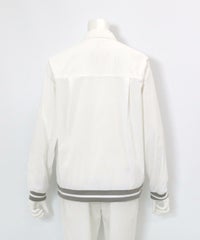 UV撥水タフタブルゾン(ホワイト)後ろ