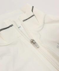 ファスナー部分（ホワイト）