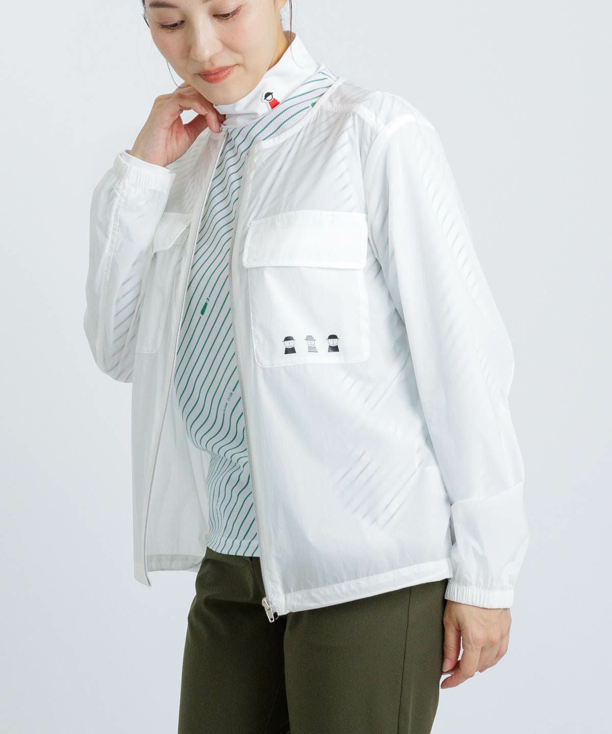 モデル着用画像(ホワイト)