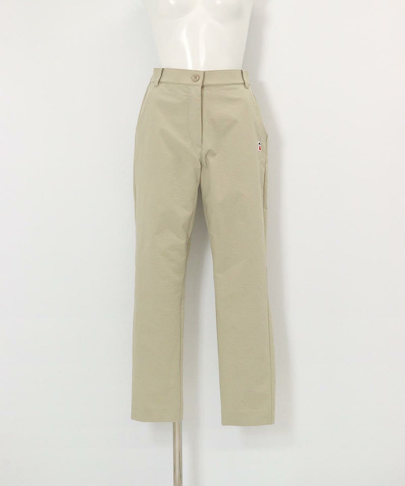 UV撥水ベーシックパンツ(ベージュ)前