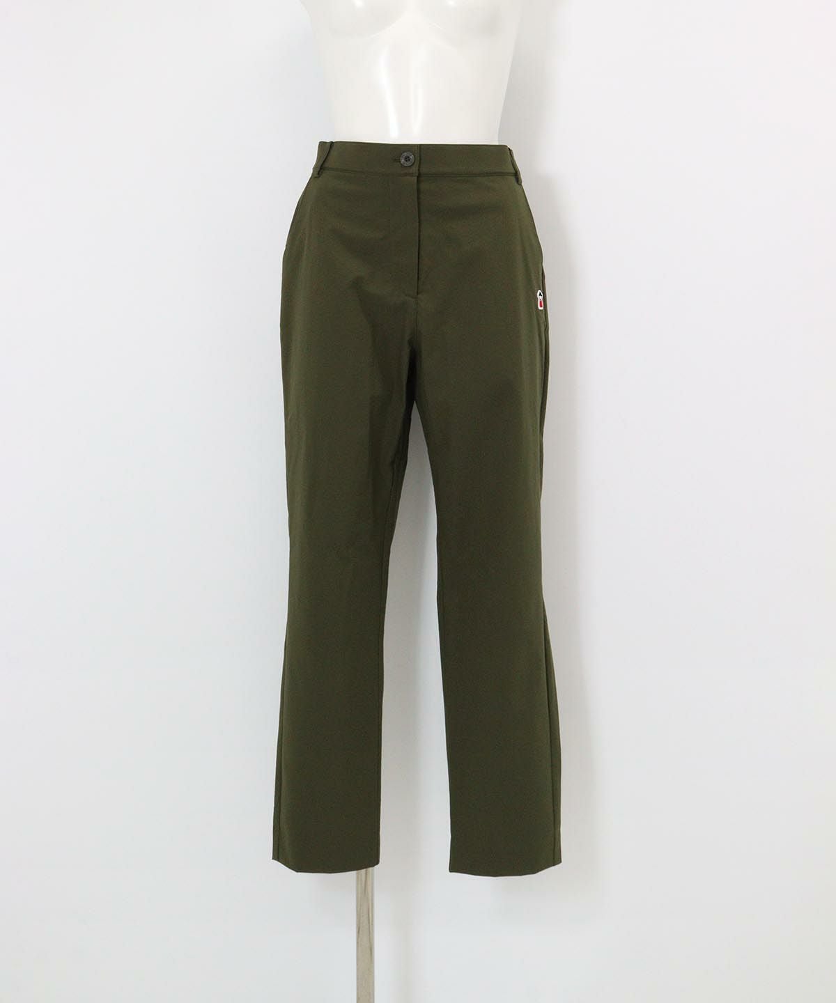 UV撥水ベーシックパンツ(カーキ)前