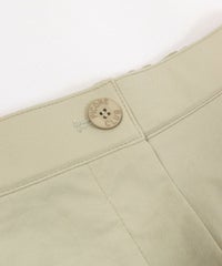 ウエストボタン部分(ベージュ)