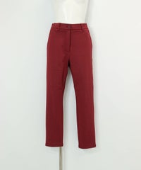 千鳥エンボス冷感パンツ(レッド)前