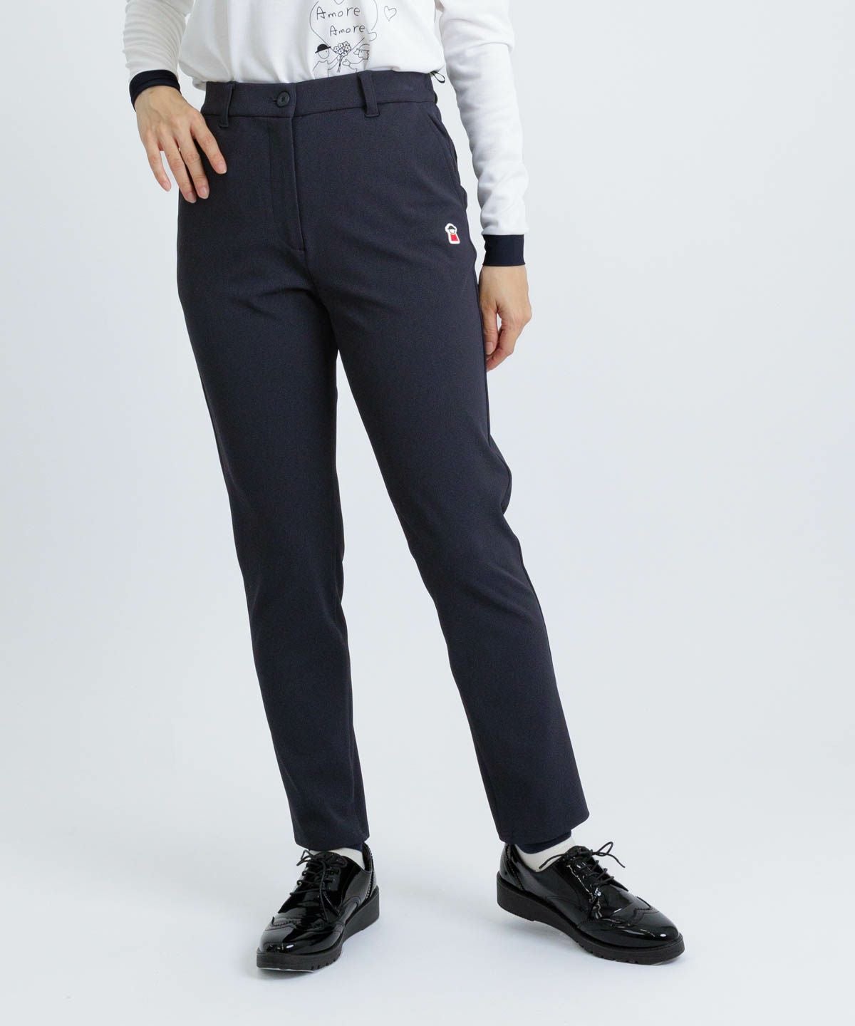 モデル着用画像(ネイビー)