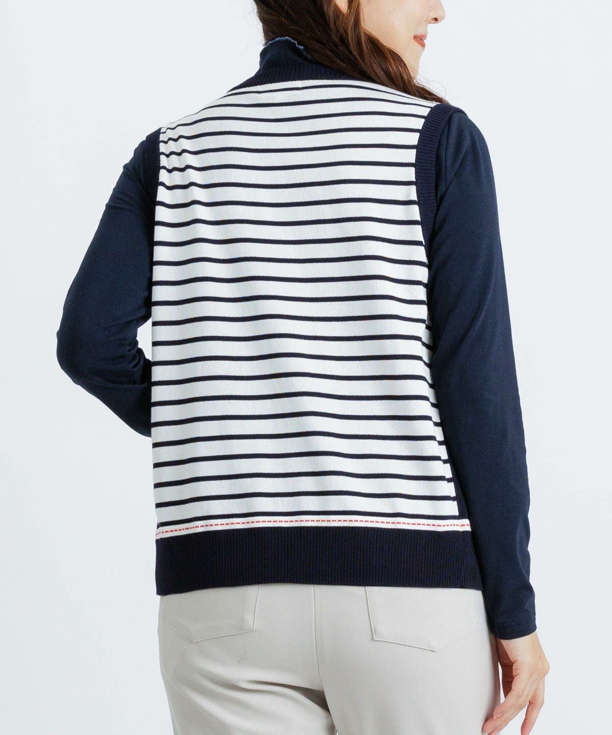 モデル着用画像(ダークネイビー)