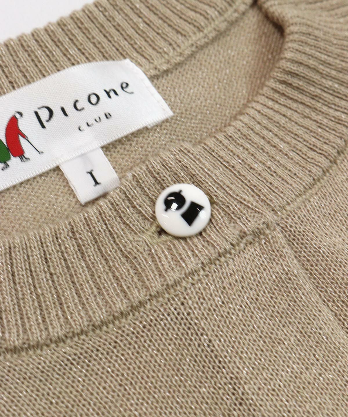 PICONE カーディガン 40 ラメニット刺繍カーディガン|ピッコーネクラブ - ゴルフウェアや婦人服通販