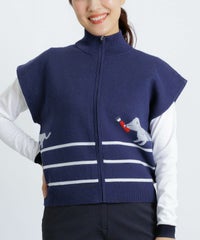 モデル着用画像(ネイビー)