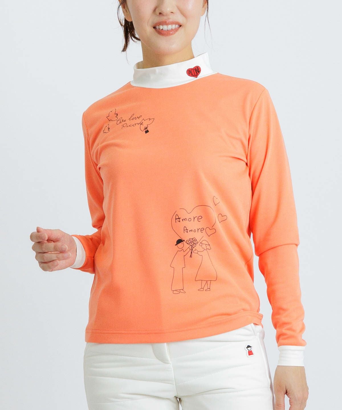 レイヤード風UV速乾プルオーバー|ピッコーネクラブ - ゴルフウェアや