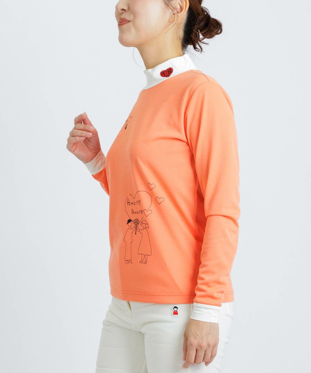 レイヤード風UV速乾プルオーバー|ピッコーネクラブ - ゴルフウェアや