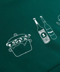 胸元デザイン部分（グリーン）