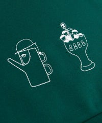 胸元デザイン部分（グリーン）