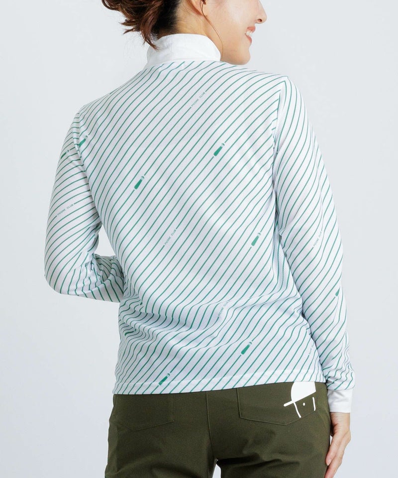 モデル着用画像(ホワイト×グリーン)