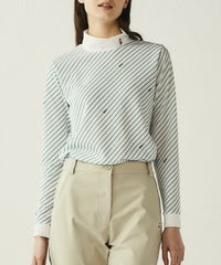 モデル着用画像(ホワイト×グリーン)