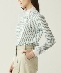 モデル着用画像(ホワイト×グリーン)