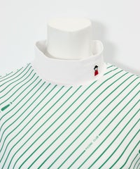 首元部分(ホワイト×グリーン)