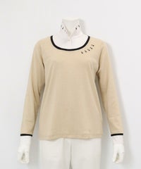 レイヤード風プルオーバー(ベージュ)前